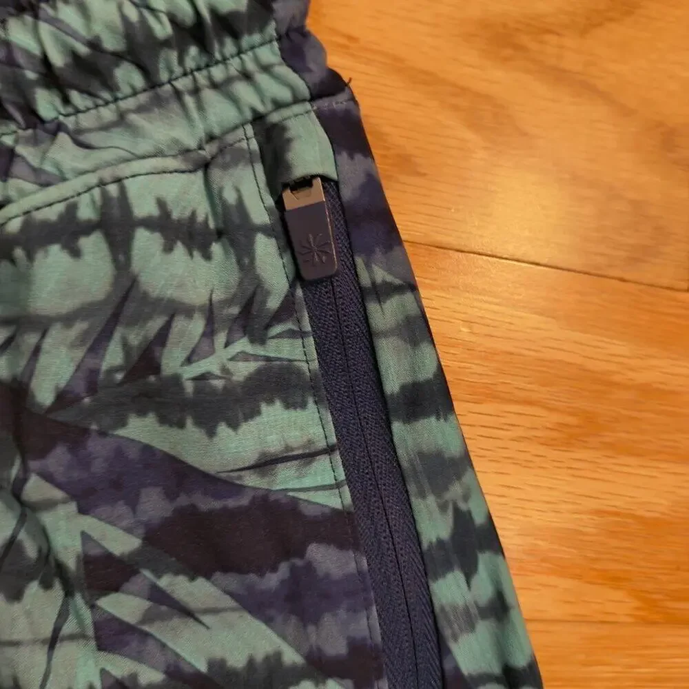Kids Green & Black Tie-Dye Athletic Shorts - Brand Unspecified